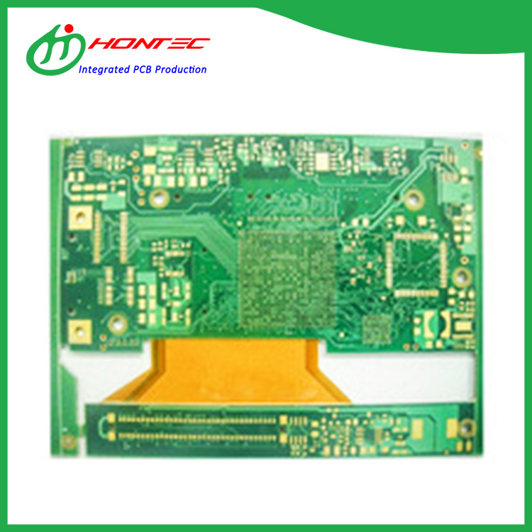 6 слој FR406 Цврст Flex PCB